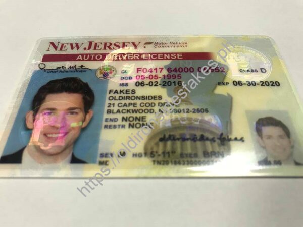 New Jersey Driver License (NJ) - Image 3