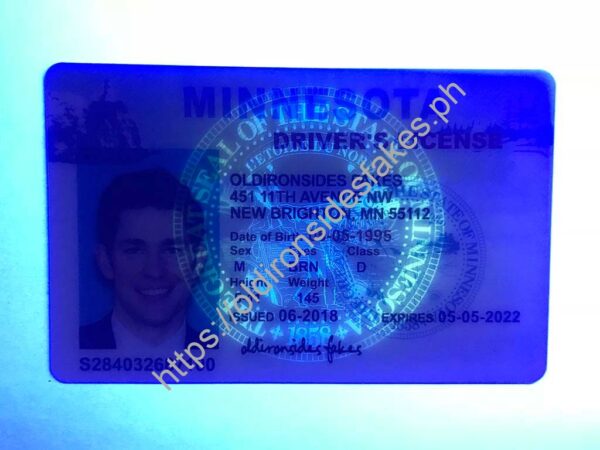 Minnesota Driver License (Old MN) - Image 2
