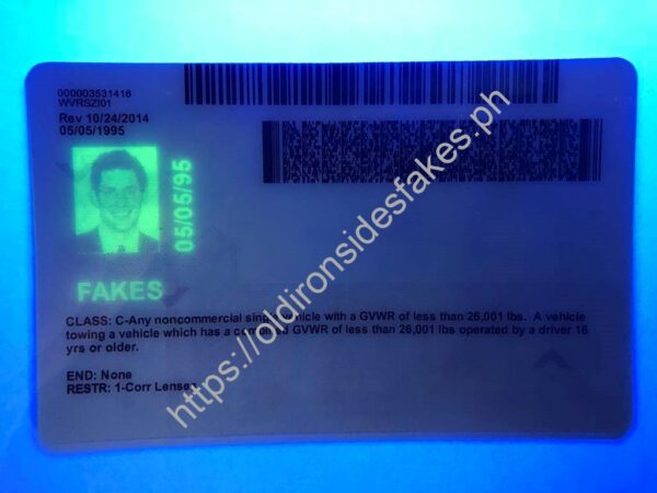 North Carolina Driver License(NC) - Image 2