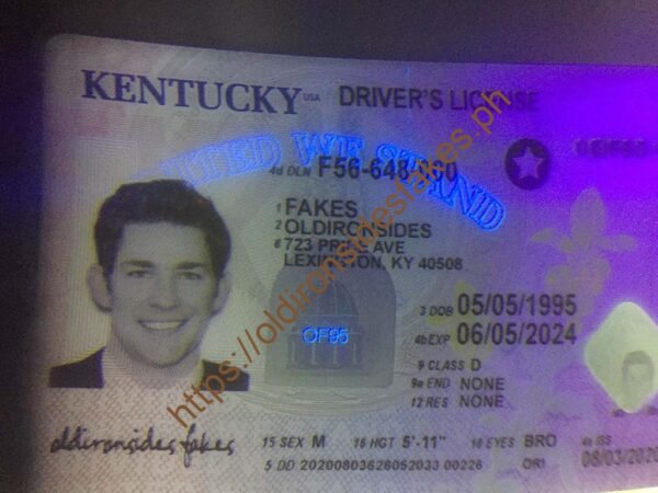 Kentucky Driver License(KY) - Image 2