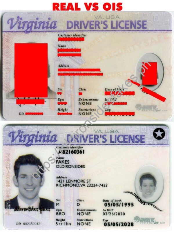 Virginia Driver License(VA)