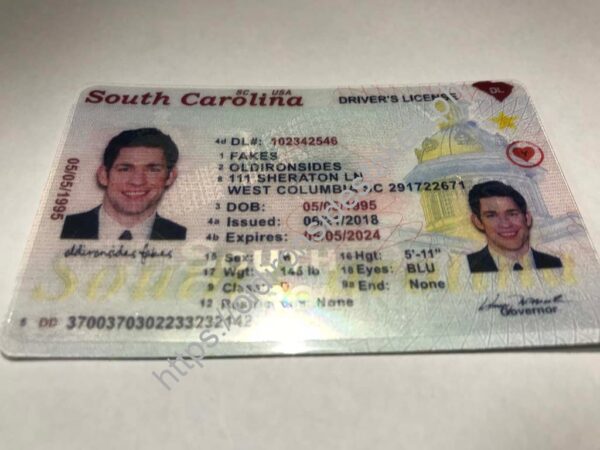 South Carolina Driver License(New SC O21) - Image 5