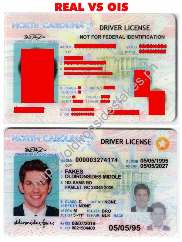 North Carolina Driver License(NC)