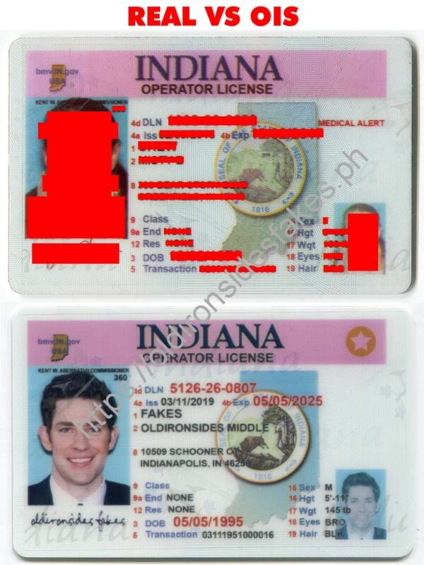 Indiana Driver License(Old IN)