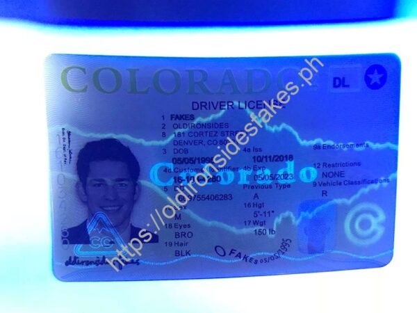 Colorado Driver License(New CO) - Image 3