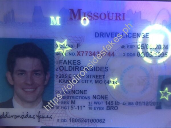 Missouri Driver License (Old MO O21) - Image 3