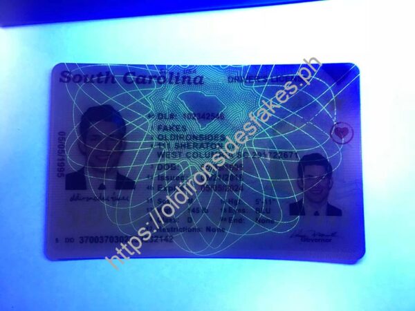 South Carolina Driver License(New SC O21) - Image 4