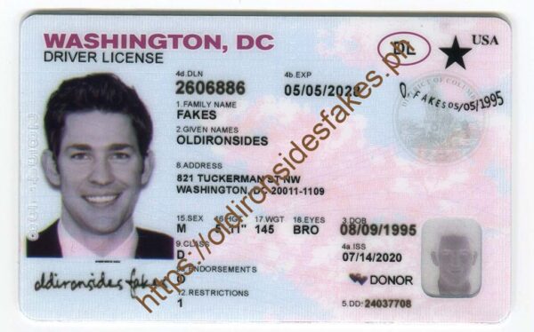 Washington DC Driver License(DC)