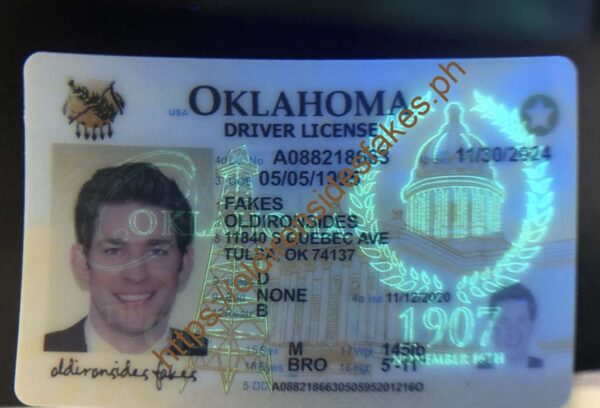 Oklahoma Driver License(OK) - Image 2