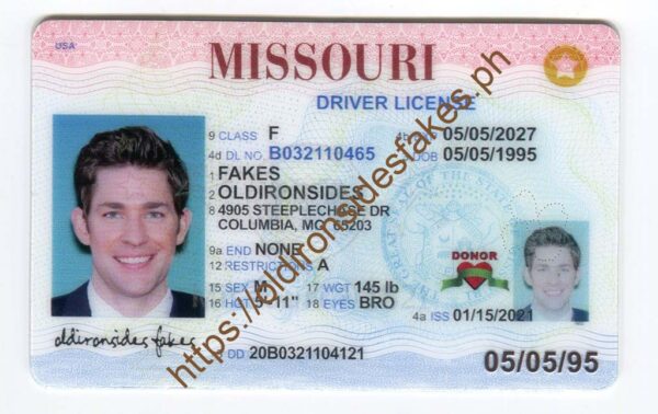 Missouri Driver License(New MO O21)