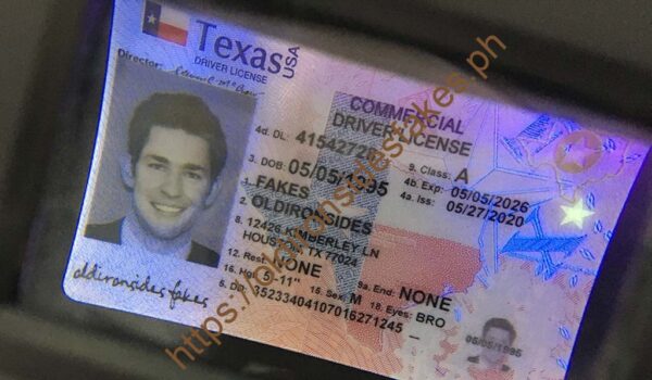 Texas Driver License(New TX O21 CDL 2020) - Image 2