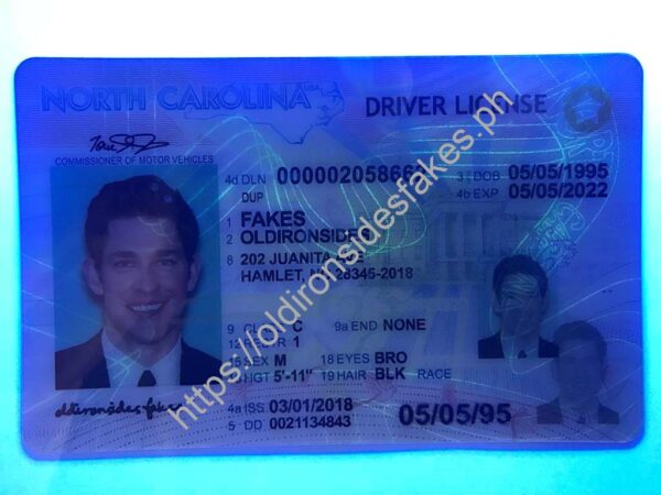 North Carolina Driver License(NC) - Image 4