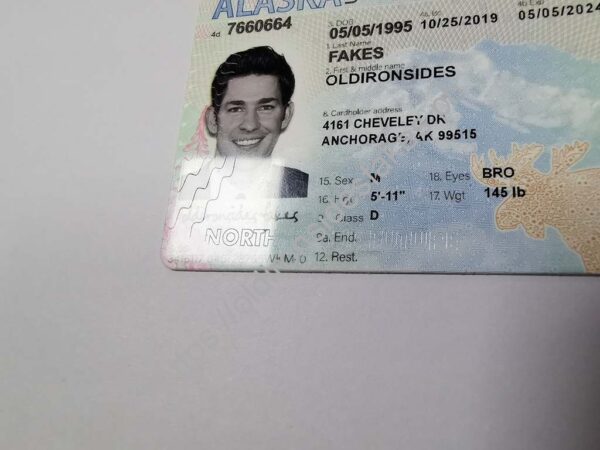 Alaska Driver License(AK) - Image 3