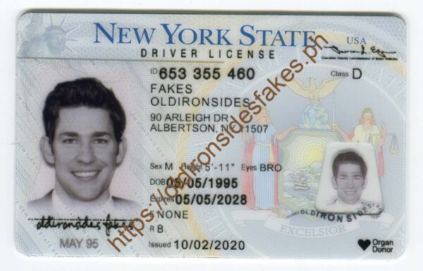 New York Driver License(NY O21 V3) - Image 5