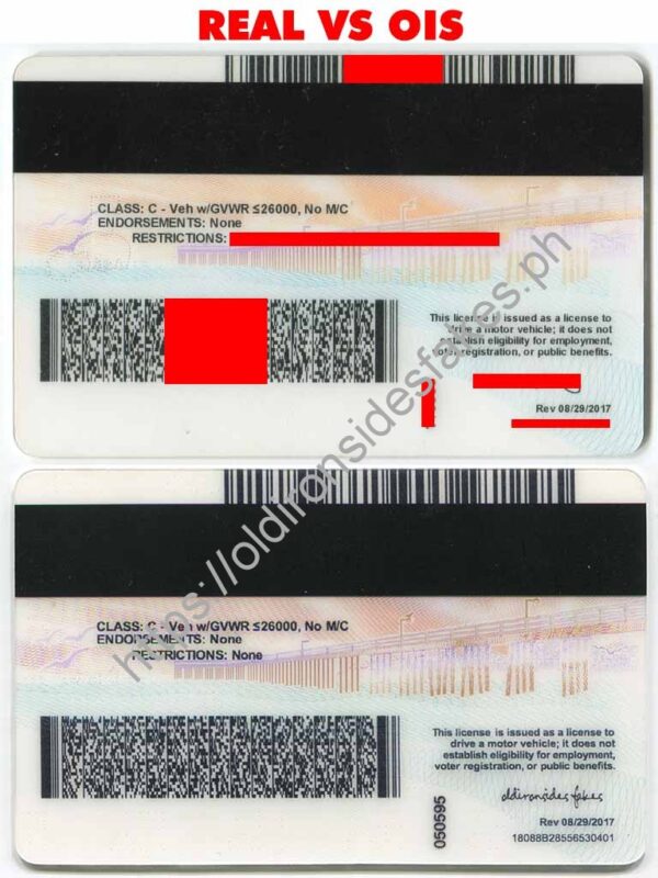 California Driver License(New CA O21) - Image 6