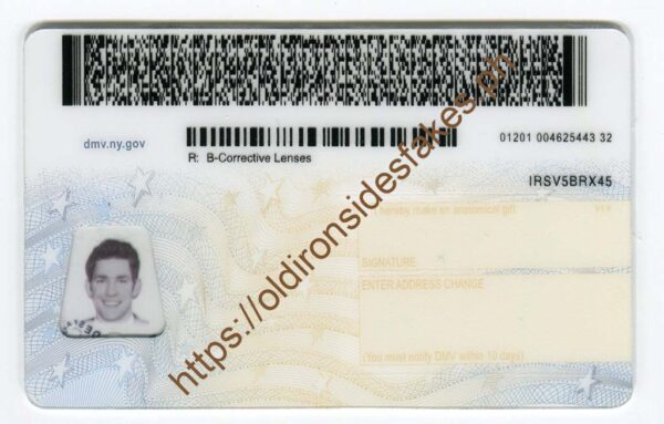 New York Driver License(NY O21 V3) - Image 4