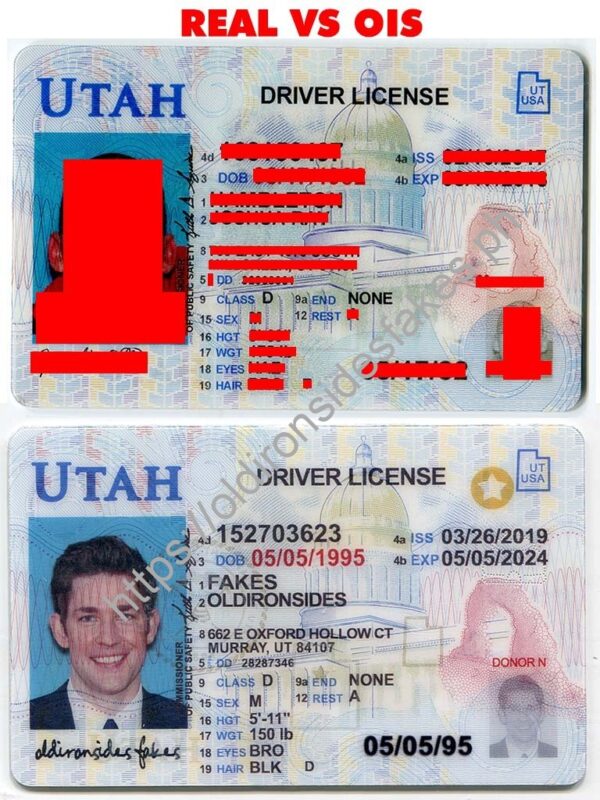 Utah Driver License(UT O21)